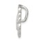 Sterling Silver Crab Slide Charm Pendant Cancer Jewelry 17mm x 21mm
